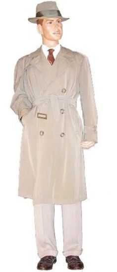 1930's/1940's Trench Coat / Bogart Austria Clothing, Mens Fashion 1920s, 1940s Men, Cabaret Costume, 1930s Men, Fashion 1920s, Bright Room, Men Costume