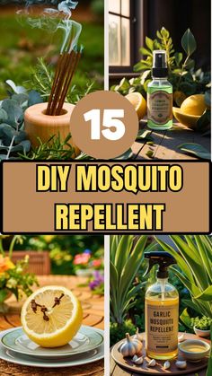 the top ten diy mosquito repellent products to use in your home garden