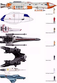 the star wars vehicles are shown in this diagram