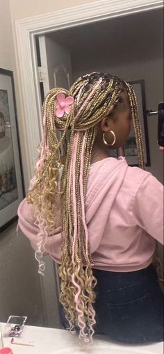 Chic Natural, Twisted Hair, Blonde Braids, Box Braids Hairstyles For Black Women, Cute Braided Hairstyles, Cute Box Braids Hairstyles, Quick Braided Hairstyles, Braided Hairstyles For Teens, Pelo Afro