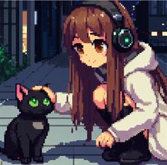 Cat
Night
Pixel art
Japanese Piskel Art, Arte 8 Bits, 8bit Art, Cool Pixel Art, Pixel Art Characters, Pix Art