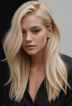 Turn heads with Vanilla Blonde: a lustrous creamy twist for your tresses. Dive in now! #hair #cut Vanilla Blonde, Blonde Hair Inspiration, Blonde Hair Looks, Long Blonde, Long Blonde Hair, American Beauty, Hair Envy, 인물 사진, Blonde Balayage