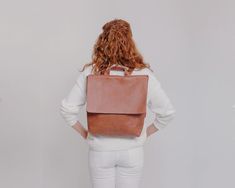 Vintage Brown Backpack For On-the-go, Vintage Satchel Backpack For On-the-go, Vintage Rectangular Leather Backpack For On-the-go, Vintage Backpack For On-the-go, Vintage Standard Backpack For Everyday, Vintage Style Everyday Backpack, Vintage Style On-the-go Backpack, Retro Backpack With Adjustable Strap For Everyday, Vintage Large Capacity Backpack For Everyday