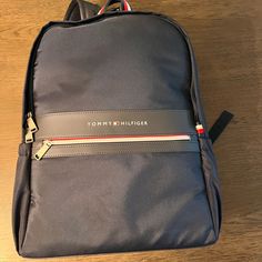 New With Tags Men Or Women’s Luggage Back Pack. Affordable Tan Tommy Hilfiger Bag, Everyday Blue Backpack, Tommy Hilfiger Blue Travel Bag, Tommy Hilfiger Travel Backpack, Tommy Hilfiger Luggage, Tommy Hilfiger Bags, Luggage Backpack, Back Bag, Tommy Hilfiger