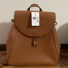 Kate Spade Brown Large Backpack, Bought Directly From Kate Spade And Changed Mind. Brand New With Tags, Never Been Used. Beautiful Warm Brown/Gingerbread Color Brown Shopping Backpack, Brown Standard Backpack, Casual Brown Kate Spade Bag, Bags Kate Spade, Large Backpack, Warm Brown, Kate Spade Bags, Kate Spade Bag, Gingerbread