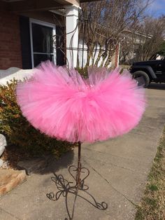 "This listing includes a two tone pink and shocking pink adult tutu for waist sizes 35\" to 45\" can be made larger if interested contact me for a special listing. Other colors also available. First pictured shows her wearing a 15\" longest layer and a 12\" top layer. Below is the link for the tank ! You can follow her on Instagram @karlastorey_ you can access her website from her bio or below is her website as well as the direct link for her Mascara and muscles tank! Thank you for taking the ti Pink Princess Tulle Skirt, Pink Tulle Princess Skirt, Pink Tulle Petticoat For Dance, Princess Style Pink Tulle Skirt, Fitted Pink Skirt For Dance, Pink Tulle Tutu Dress For Dance, Fitted Pink Petticoat For Dance, Fitted Pink Skirt For Birthday, Pink Fitted Skirt For Birthday