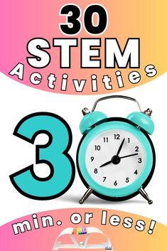 Easy Stem Activities Elementary, Classroom Stem Activities, Easy Stem Activities, Steam Activities Elementary, Simple Stem Activities, Teaching Critical Thinking