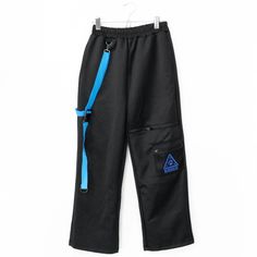 ACDC RAG CYBER PUNK vortex long pants NEON BLUE BLACK – YOU ARE MY POISON