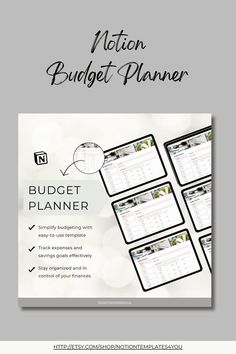 a white and black business plan is shown with the words,'action budget planner '