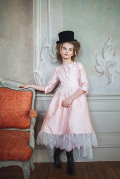 Aristocrat Kids - "A Royal Tale" Silk Party Dress, Child Portraits, Childrens Dress, Designer Kids Clothes, Tween Outfits, Girls Fashion Clothes, Childrens Fashion