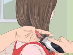 How to Cut a Bob: 10 Simple Steps (With Pictures) Tips Hair Color, Hair Color Short Hair, Weave Bob Hairstyles, Trim Your Own Hair, Angled Hair, Hair Tutorials Videos, A Line Haircut, Hair Cut Guide