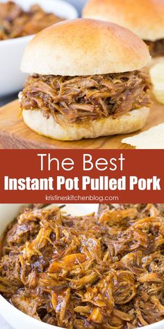 the best instant pot pulled pork recipe