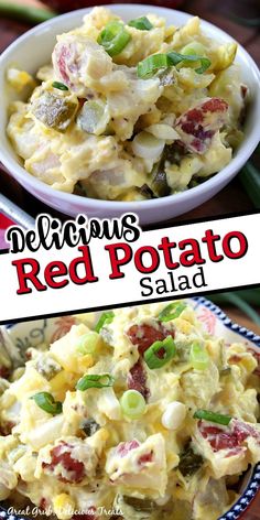 this delicious red potato salad is the perfect side dish