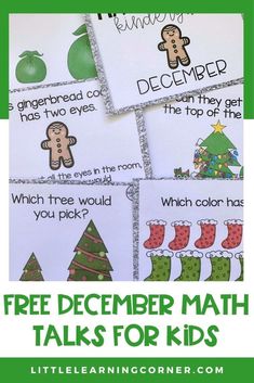 free christmas math worksheets for kids