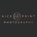 the logo for nice print photography