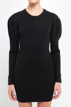 Elevate your style with this chic puff sleeve knit dress. With its elegant and timeless silhouette, this dress is a must-have for any fashion-forward woman. The fitted waist and flared skirt create a figure-flattering look, while the ribbed neckline ensures a comfortable fit. Perfect for any special occasion, this dress will have you looking and feeling your best. Puff shoulder long sleeves Ribbed neckline Fitted silhouette Hand wash cold Do not bleach Do not tumble dry Iron low Shell: 50% Visco Ribbed Neckline, Fitted Silhouette, Flared Skirt, Flare Skirt, Knit Dress, Puff Sleeve, Must Haves, Fashion Forward, Special Occasion