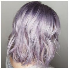 Pastel Violet Hair, Pastel Lilac Hair, Purple Blonde Hair, Purple Blonde, Icy Hair, Hair Lights, Pastel Purple Hair, Long Hair Designs