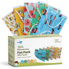 Individually wrapped, these masks are always crisp and clean, even when the box has been open for weeks. Perfect for offices, work sites, and households. Masks For Kids, Fun Breakfast, Disposable Face Mask, Kids Homemade, Face Painting Easy, Pink Mask, Fun Summer Activities, Face Masks For Kids, Cool Science Experiments