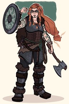 Viking With Fancy Hair, on ArtStation at https://www.artstation.com/artwork/kD1nRA Viking Hair Drawing, Pathfinder Rpg Characters, D D Races, Hair Styels, Fancy Hair, Rpg Characters