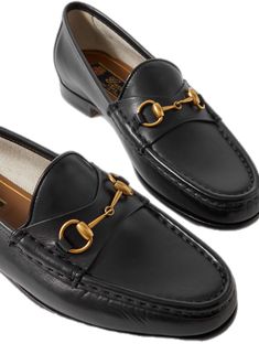 Classic Loafers With Horsebit Detail, Classic Almond Toe Loafers With Horsebit Detail, Classic Leather Loafers With Horsebit Detail, Gucci Calf Leather Loafers With Horsebit Detail, Classic Black Loafers With Horsebit Detail, Classic Gucci Loafers For Work, Timeless Horsebit Detail Round Toe Loafers, Timeless Loafers With Horsebit Detail And Round Toe, Preppy Clothes