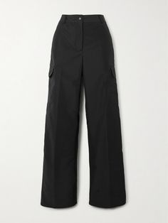 Workwear inspires Swedish label Our Legacy's minimalist, practical designs. These 'Alloy' pants are cut from crisp, light shell with cargo pockets on the wide legs. Style yours with a simple tank or cropped tee. Matthew Williamson, Our Legacy, Designer Accessories, Cropped Tee, Top Designer Brands, Wide Legs, Clothes Collection, Wide Leg Trousers, Jeans Dress