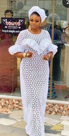 Bubu Gown Styles Lace, Lace Styles For Wedding, Lace Dress Classy, Boubou Styles For Women, Bubu Gown Styles, Nigerian Lace Styles Dress, Nigerian Lace Styles, African Lace Styles