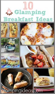 the top ten glamping breakfast ideas