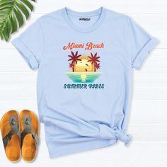 Custom Family Vacation Shirts, Tropical beach tshirts, Girls Beach Trip Shirts, Family vacation Palm tree summer shirts, Friends trip tshirt Custom Vacation Shirt - Family Beach Tee Get ready for your next adventure with our Custom Vacation Shirt! Perfect for family trips, summer vacations, or girls' beach getaways, this shirt features fun tropical designs like palm trees and is available as matching family tees. Ideal for creating memorable vacation moments with friends and family. Customizable designs Great for family vacations or girl trips Tropical and beach-themed graphics Perfect for summer and beach activities Make your vacation unforgettable with this stylish and personalized tee! Hello! Thank you for supporting small businesses. My main priority here is the satisfaction of my cust Funny Print Beach Shirt For Spring, Spring Beach Shirt With Funny Print, Spring Vacation Shirt With Letter Print, Vacation Graphic Tee Shirt With Letter Print, Summer Beach Crew Neck Shirt, Summer Beach Shirt With Crew Neck, Summer Cotton T-shirt With Palm Tree Print, Pre-shrunk Summer T-shirt For The Beach, Vacation Beach Party Shirt With Graphic Print