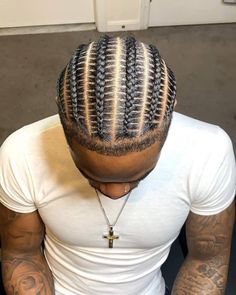 Cornrows Men, Cornrow Styles For Men, Mens Twists Hairstyles, Hair Twists Black, Cornrow Braid Styles, Braid Styles For Men