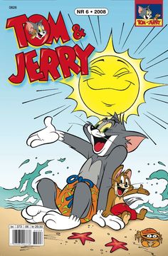 the cover to tom and jerry comic book