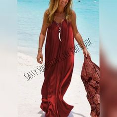 New Dark Red Cami Maxi Dress. Cotton Spandex Material Boho Gypsy Western Hippie Coastal Farmhouse French Vintage Renaissance Victorian Anthropology Beach Lace Christmas Yellowstone Holiday Shabby Chic Rustic Preppy Tropical Spell Anthropologie Coachella Festival Love And Lemons Free People Faux Fur Closet Details Please Read No Low-Ball Offers Shipping 1-4 Days No Exchanges Per Posh Bx36s Fur Closet, Preppy Tropical, Red Cami, Cami Maxi Dress, Striped Knit Dress, Coachella Festival, Maxi Dress Pattern, Maxi Gown Dress, Southern Girl