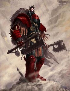 Flesh Eaters 40k, Warhammer 40k Power Armor, Khorne Art, Warhammer Artwork, Warhammer Chaos, Chaos Legion, Red Angel, 40k Warhammer