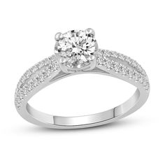 Jared Diamond, Gold Diamond Engagement Rings, Jared The Galleria Of Jewelry, Engagement Rings Round, Round Diamond Engagement Rings, Beautiful Engagement Rings, Engagement Ring Styles, Perfect Engagement Ring, Womens Engagement Rings