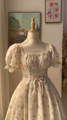 Mini Frock Design, Frock Outfits For Women, New Stylish Frock Design, Princess Frocks For Women, Mini Frocks For Women, Old Fashion Dresses Vintage Classy, Vestidos Cottagecore, Cute Frock, Cottagecore Dress Pattern