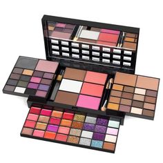 Hot Item All-In-One Makup Kit Is Designed For The Bold And The Beautiful.With More Than 74 Colors Of Eye Shadows, Lip Glosses, Concealers And Blushes, This Multi-Purpose Kit Is Perfect For Achieving Any Full-Face Look. What's More, Its Versatile Design And Array Of Color Options Makes It An Ideal Gift For Both Makeup Professionals And Beauty. The Pallet Design Adopts The Three-Dimensional Pull Type, The Appearance Is Novel, Exquisite, Convenient To Carry! Safely Stored For Home, Salon Or Travel. All In One Makeup, Powdered Eyeliner, Professional Makeup Kit, Contour Powder, The Bold And The Beautiful, Concealer Makeup, Color Eyeshadow, Colors Palette, Matte Eyeshadow