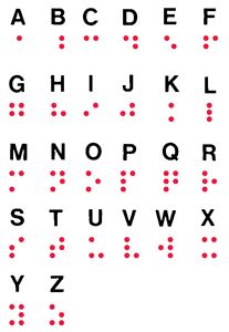 the word search is shown in red dots