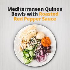 Red Pepper sauce
Mediterranean Quiona Quinoa Healthy, Food Snapchat, Chicken Salad Recipes, Latest Recipe, Dinner Tonight