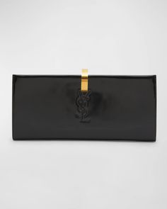 Saint Laurent New Minaudiere Calfskin Clutch Bag | Neiman Marcus Saint Laurent Clutch, Ysl Purse, Ysl Kate, Bags Ysl, Ysl Clutch, Vintage Ysl, Patent Leather Handbags, Saint Laurent Handbags, Saint Laurent Bags