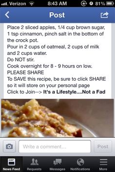 an iphone screen showing the recipe for baked goods