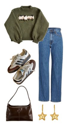 #falloutfit #winteroutfit #sweater #sambas #outfitinspo #casualoutfit #fashion Looks Adidas, Deadpool And Wolverine, Movie Premiere, Blake Lively, Gigi Hadid