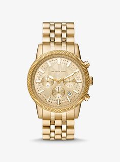 Michael Kors Men, Wrist Game, Chronograph Watch Men, Luxury Watches For Men, Wristwatch Men, Adjustable Bracelet, Chronograph Watch, Watch Brands, Michael Kors Watch