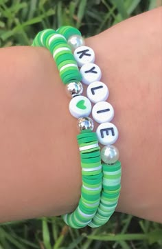 Accessories Preppy, Bead Bracelet Ideas, Pulseras Kandi, Marble Bracelet, Girly Bracelets, Craft Home Decor