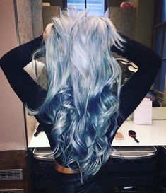 Kaleidoscope Hair, Silver Blue Hair, Boring Hair, Bright Hair, Pastel Hair, Dye My Hair, Cool Hair Color, Color Hair, Grunge Hair