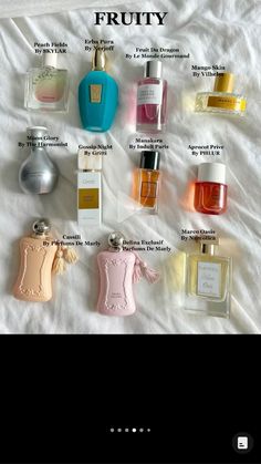 Fruity Scents, Scent Perfume, Fruit Scent, Perfume Collection Fragrance, Parfums De Marly, Body Skin Care Routine