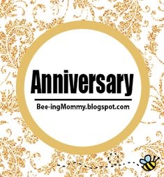 the bee - ing mommy blog anniversary logo