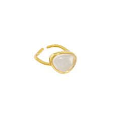 Main Stone: Natural Moonstone/ Crystal Main Stone Quantity: 1 Ring Top Size: 11.8mm * 14.5 mm Ring Diameter: 16.9mm Metal Material: Solid 925 Sterling Silver Metal Electroplating: 18K Yellow Gold/Rhodium Ring Size: Open Size/Adjustable Total Weight: 2.48 - 2.53g NOTE: While the product images showcase several ring variants together, please note that each ring variant is to be purchased separately depending on availability. The combined image is only for display purposes and should not be conside Moon Stone Crystal, Tarnished Jewelry, Moonstone Crystal, Gold Moon, Stone Crystal, Royal Jewelry, Crystal Rings, Moon Stone, Adjustable Ring