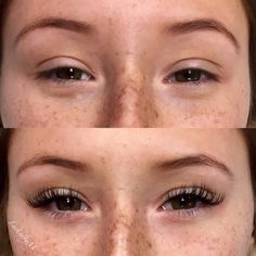 Before and after lash extensions. Almost like magic Add on Instagram @lashedbym Mascara Vs Lash Extensions, Lash Extensions Before And After, Lash Tricks, Makeup At Home, Applying False Eyelashes, Applying Eye Makeup, Dry Shampoo Hairstyles, Nars Makeup