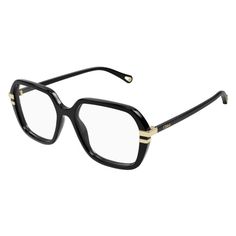 Chloe Eyeglasses, Black Eyeglasses, Unique Color Combinations, Designer Eyeglasses, Black Model, Eyeglasses For Women, 2024 Collection, Havana, E Design