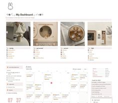 Notion Dashboard Template 2023 Notion Homepage Ideas, Electronics Devices, Planner Diario