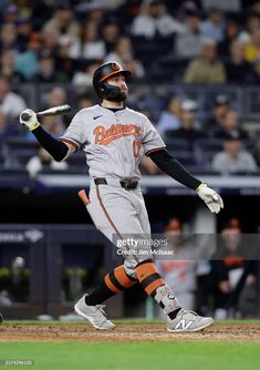 the baltimore orioles player is running to first base during a baseball game against the chicago white sox